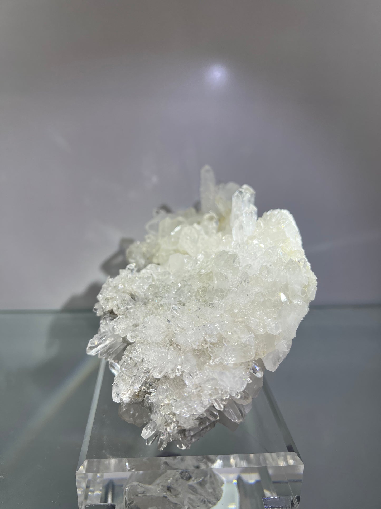 Garden quartz cluster