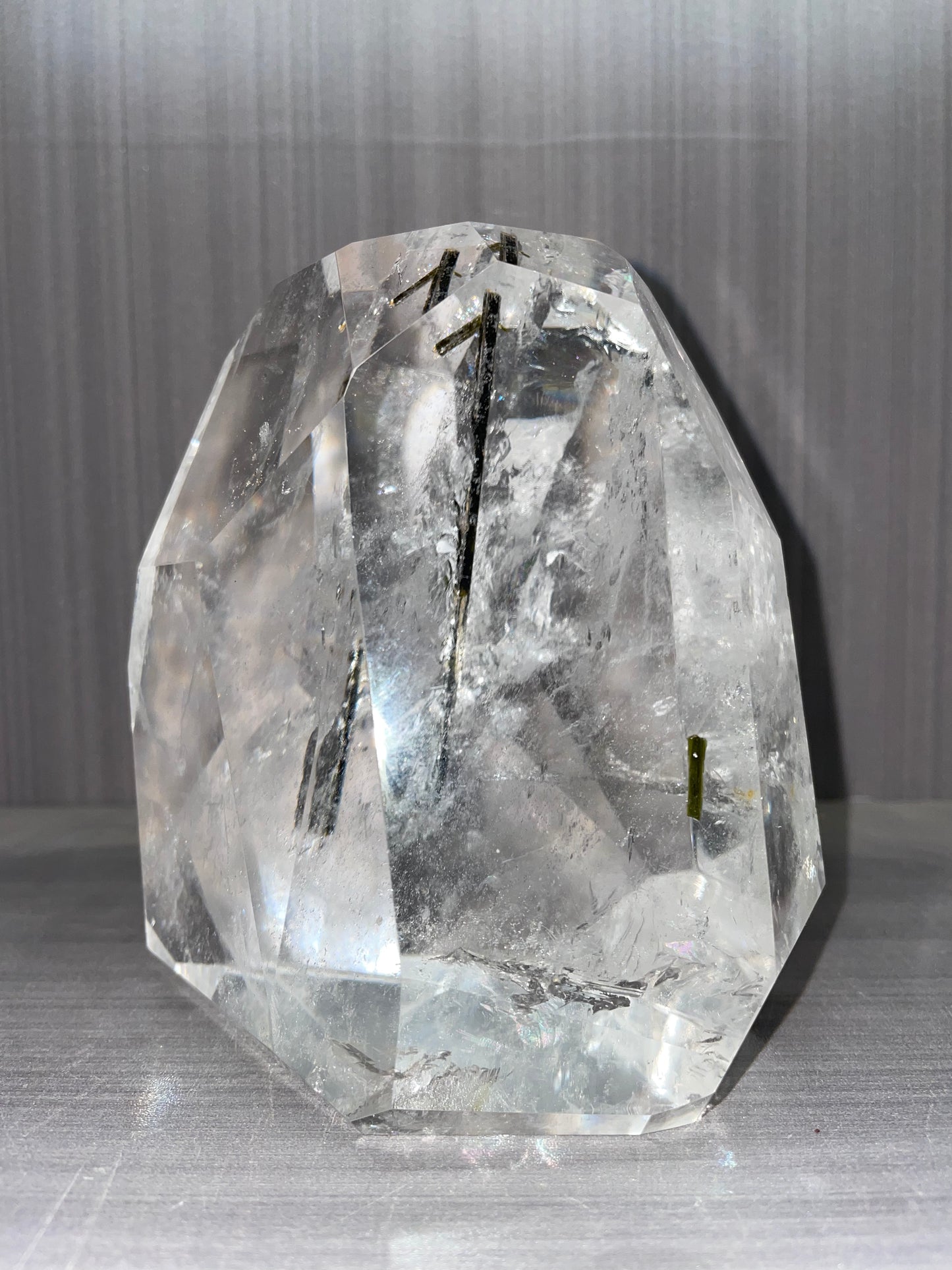 Tourmaline quartz freeform