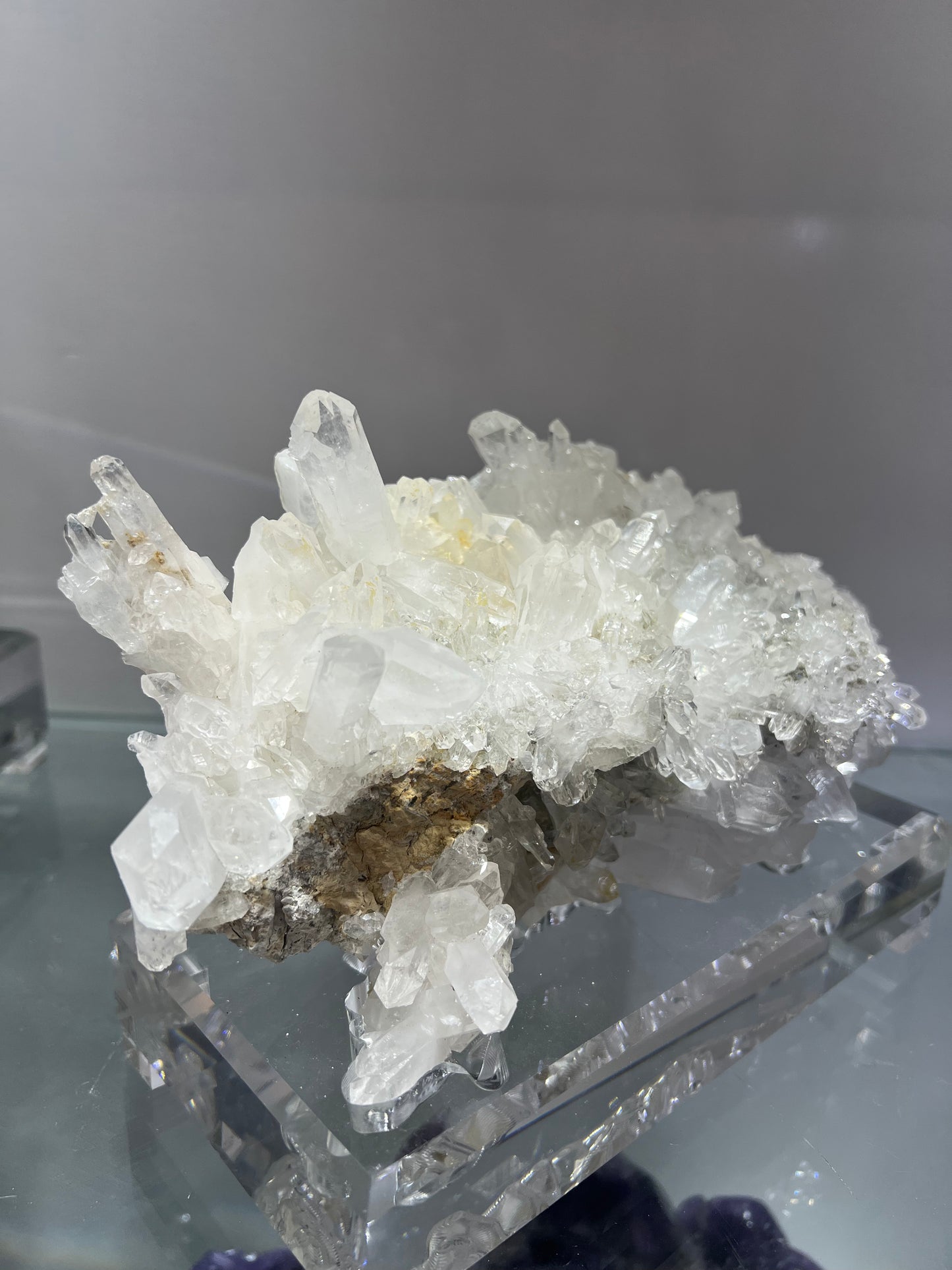 Garden quartz cluster
