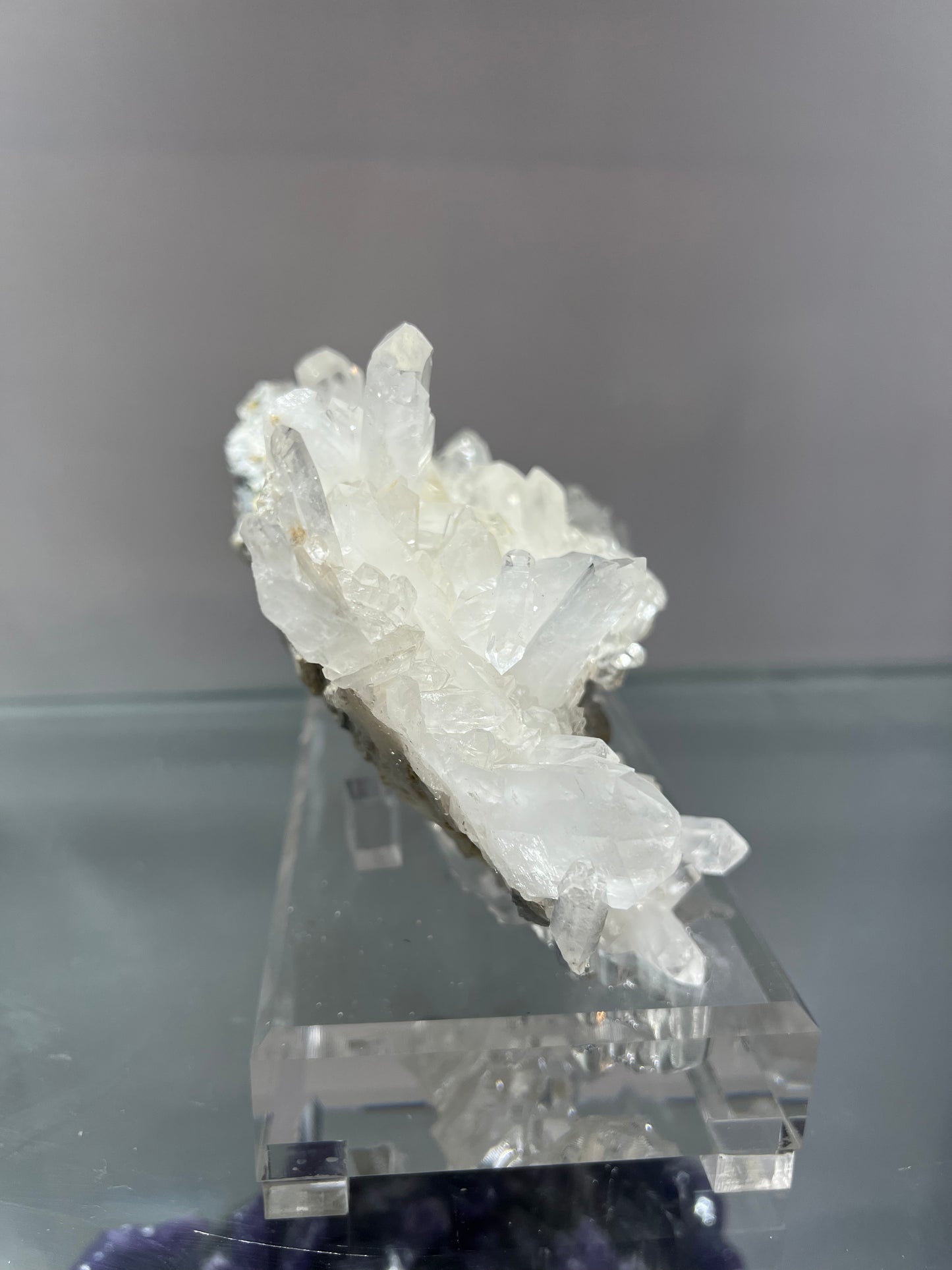 Garden quartz cluster