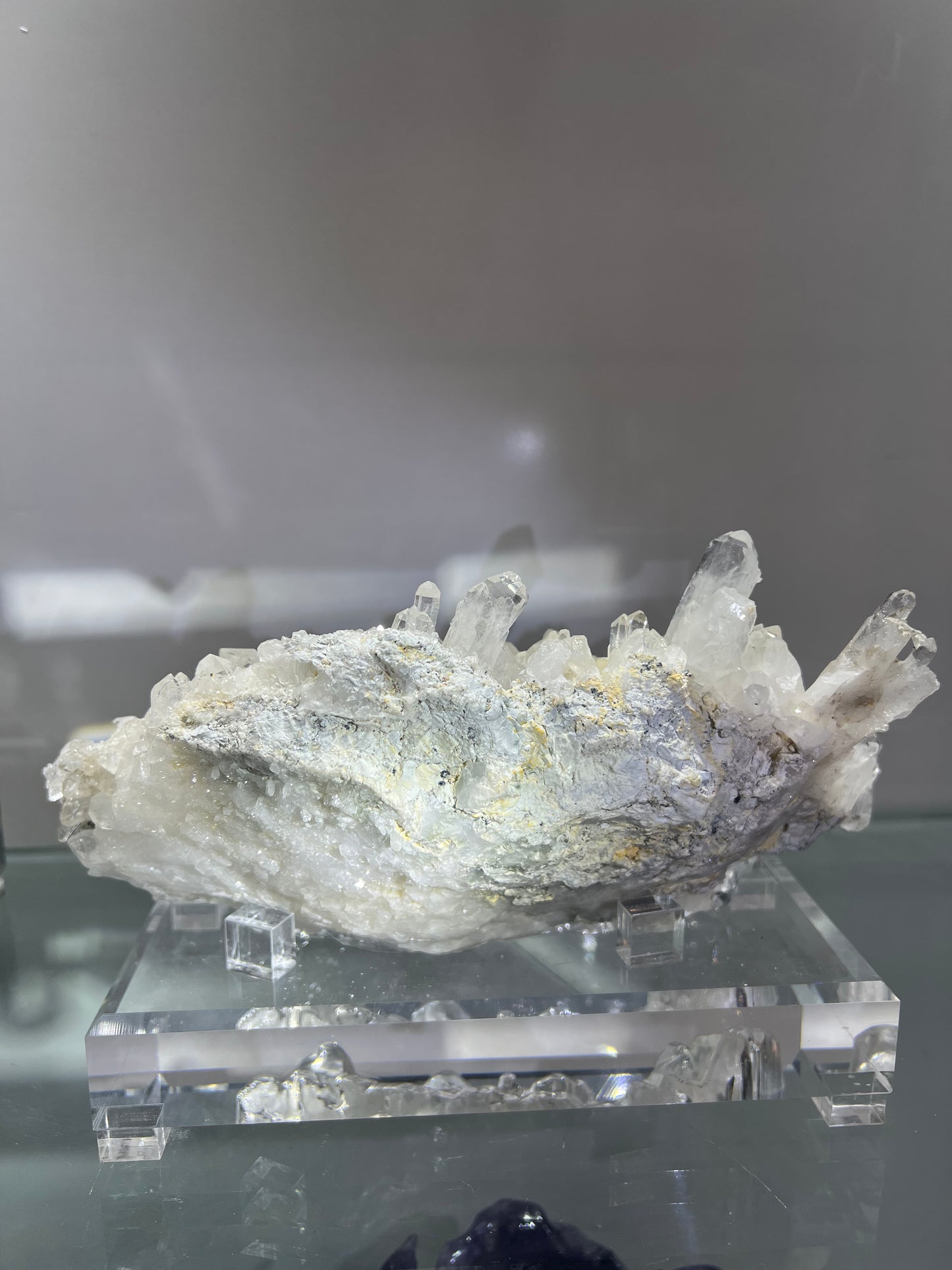 Garden quartz cluster