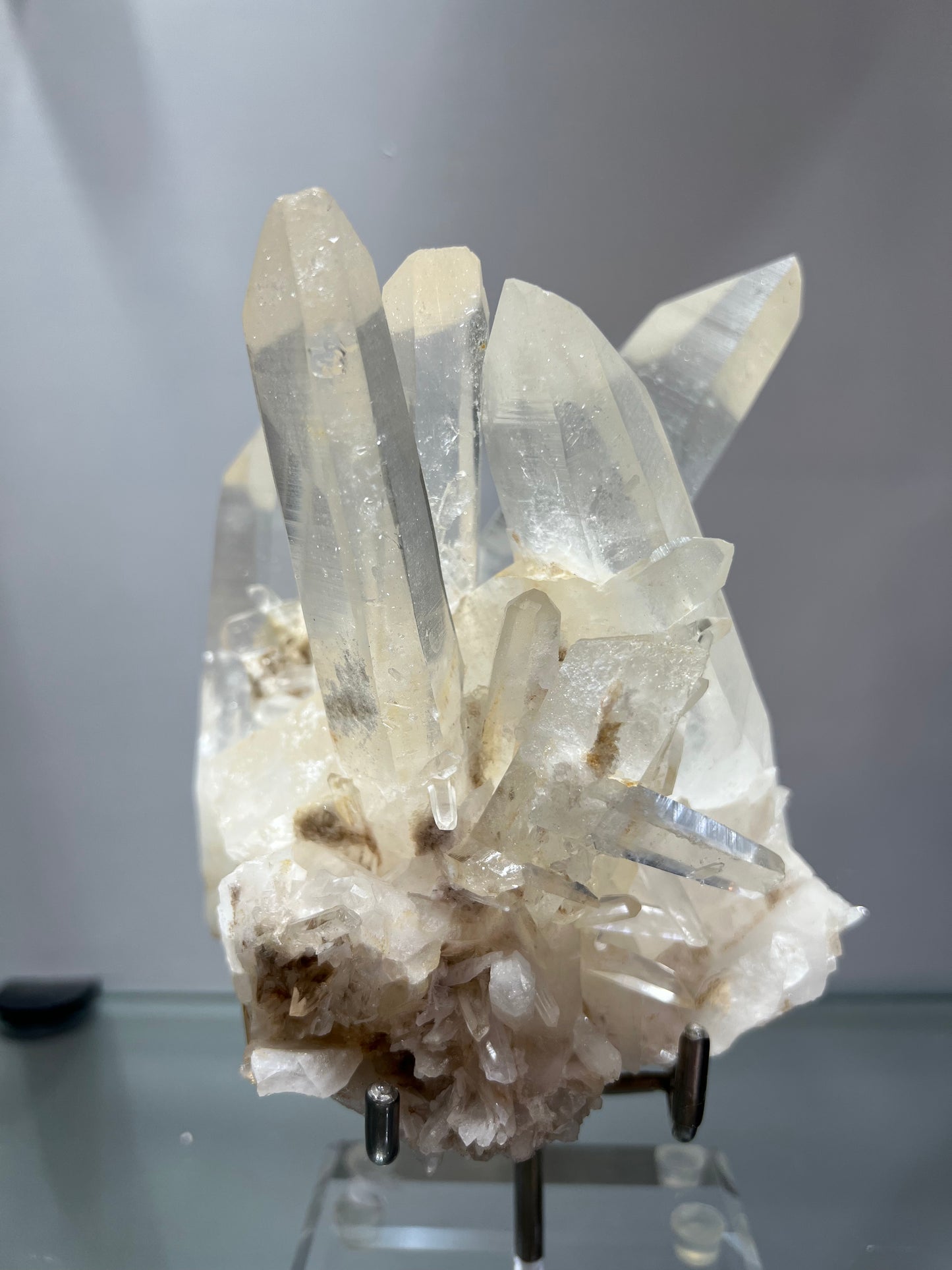 Brazil clear quartz cluster