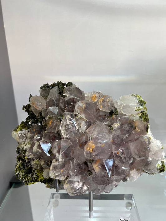 Epidote with crystal