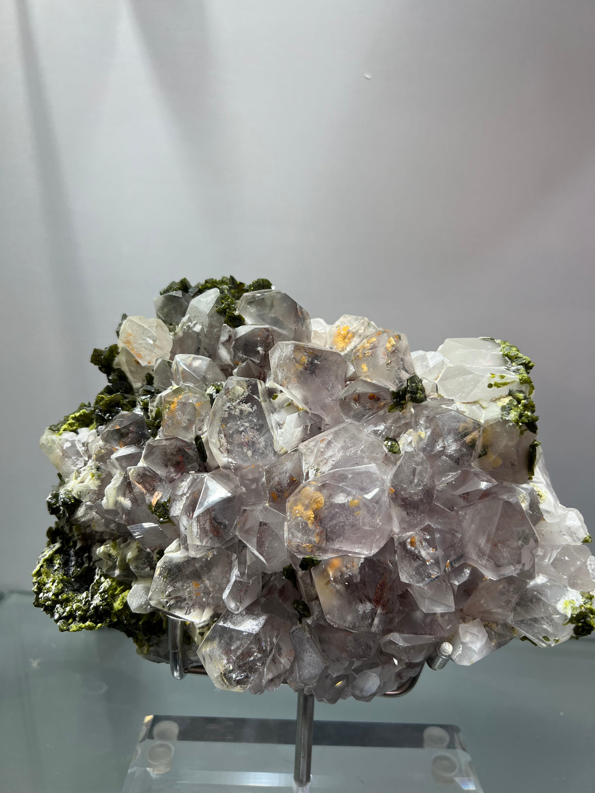 Epidote with crystal