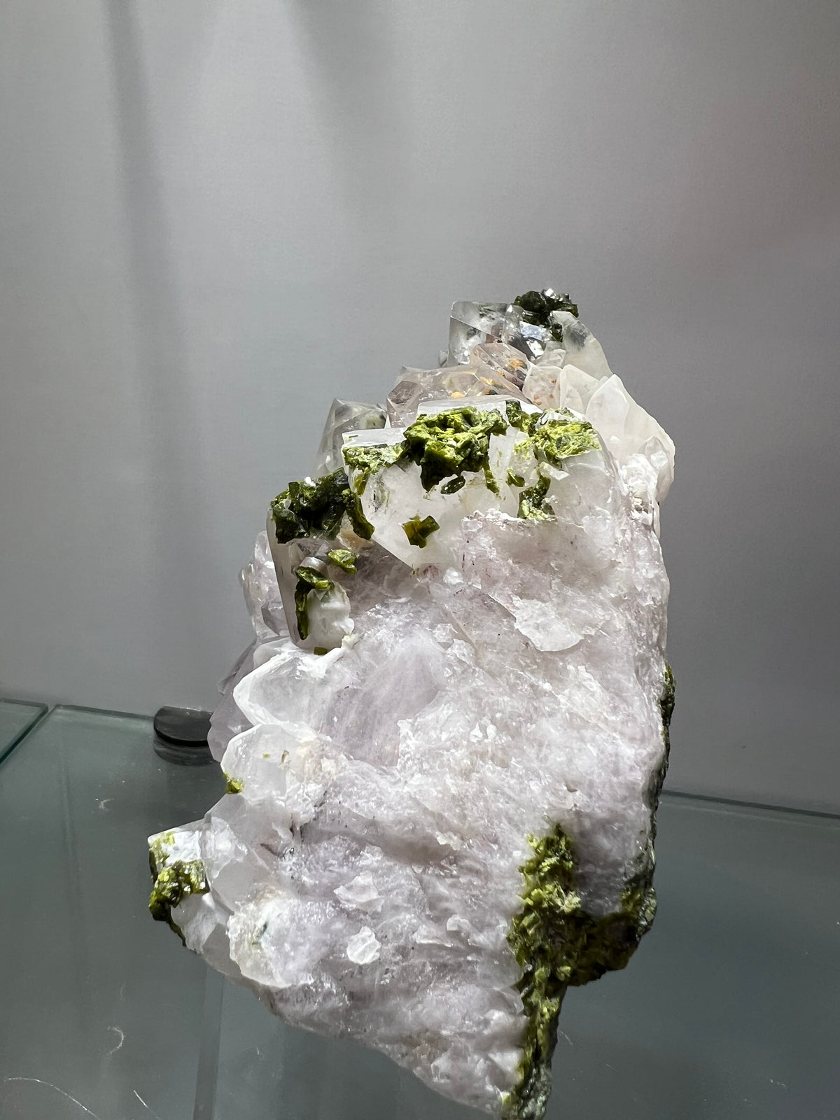 Epidote with crystal