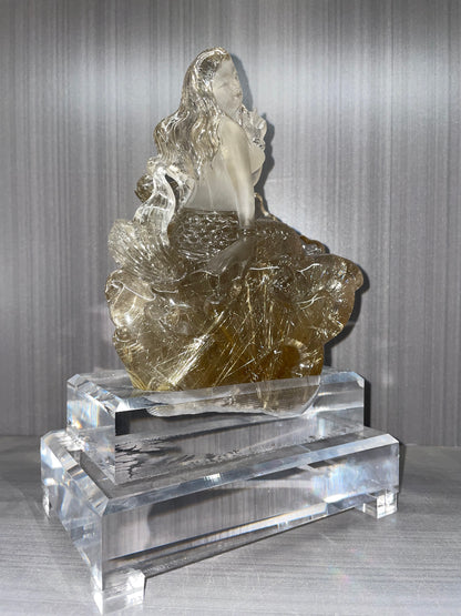Mermaid carving